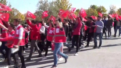 sinir otesi -  Kütahya'da Mehmetçiğe destek yürüyüşü  Videosu