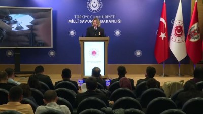 kimyasal silah - MSB: 'Türk Silahlı Kuvvetleri tarafından kimyasal silah kullanıldığına yönelik iddialar tamamen gerçek dışıdır' - ANKARA Videosu