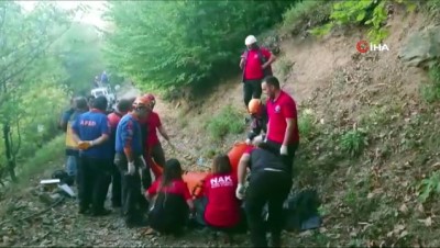 kafa travmasi -  Uludağ’da korkunç ölüm: Kestane toplarken ağaçtan düştü, yolunu kaybedip canından oldu Videosu