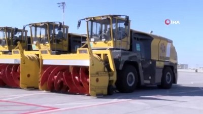 meteoroloji -  İstanbul Havalimanı kışa hazır  Videosu