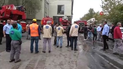 mobilya -  Sancaktepe’de mobilya atölyesinde korkutan yangın Videosu