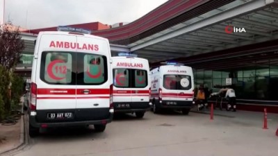 karahisar -  Yolcu otobüs ile kamyon çarpıştı: 19 yaralı Videosu