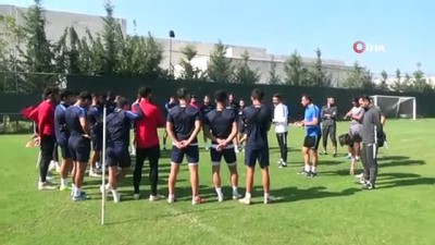 Hatayspor, Erzurumspor maçının hazırlıklarını sürdürüyor 
