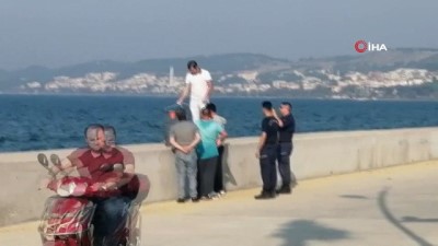 sahil guvenlik -  - Kaçak avcıya suçüstü  Videosu