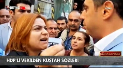 ferda yildirim - HDP'li vekilden küstah sözler!  Videosu