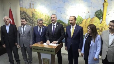 Adalet Bakanı Gül'ün ziyaretleri - ŞANLIURFA
