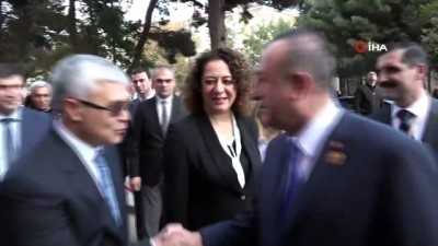  - Bakan Çavuşoğlu, Azerbaycan Ziraat Bankası Sumgayıt Şubesinin açılış törenine katıldı 