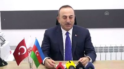 Çavuşoğlu: 'Bu zirveye, Azerbaycan'a desteğimizi göstermek için katıldık' - BAKÜ 