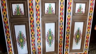 ahsap oymaciligi -  Eski kapılar sanat eserine dönüşüyor  Videosu