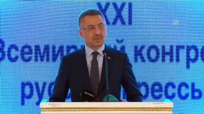 Fuat Oktay: 'Türk-Rus ilişkileri dünya siyaseti içinde her dönem büyük önem arz etmiştir' - ANKARA 