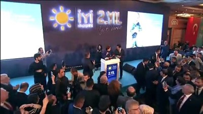 feraset - İYİ Parti'nin ikinci kuruluş yıl dönümü resepsiyonu - ANKARA Videosu