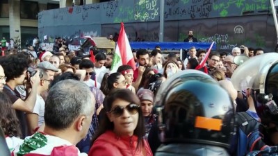 Lübnan'daki hükümet karşıtı gösteriler - BEYRUT