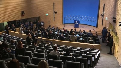 guvenli bolge - NATO Savunma Bakanları Toplantısı sona erdi - BRÜKSEL Videosu