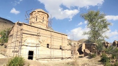 669 yıllık İmera Manastırı restore ediliyor - GÜMÜŞHANE 