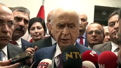 Bahçeli: 'Sayın Erdoğan, Türkiye'nin milli çıkarlarını koruyacak bir dik duruş ortaya koydu' - ANKARA