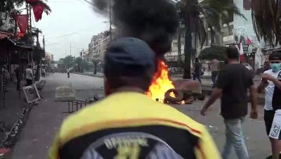 goz yasartici gaz - Lübnan'da ordu ile göstericiler arasında gerginlik (2) - TRABLUSŞAM Videosu