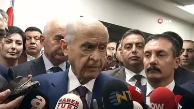  MHP Genel Başkanı Bahçeli: 'Televizyonlardaki değerli bilim insanlarından rica ediyorum, Türkiye'nin geleceğini şekillendirebilecek yaklaşımlar ortaya koysunlar' 