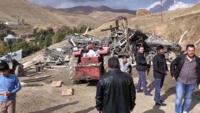 ev insaati - Yüksekova'da inşaat çöktü: 7 yaralı - HAKKARİ Videosu