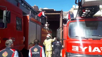 baglama -  Kardeş belediye itfaiyeleri ortak tatbikat gerçekleştirdi  Videosu