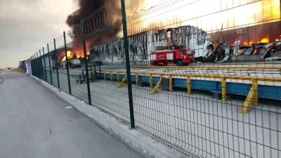 fabrika yangini - Konya'da fabrika yangını (2)  Videosu