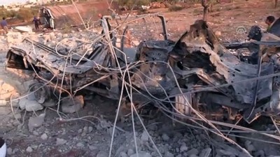 patlama sesi - AA, İdlib'de Bağdadi'nin ölü ele geçirildiği operasyonun görgü tanıklarına ulaştı (1) Videosu