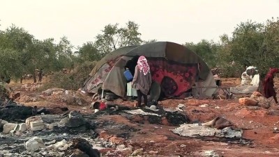 patlama sesi - AA, İdlib'de Bağdadi'nin ölü ele geçirildiği operasyonun görgü tanıklarına ulaştı (2) Videosu