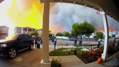 guvenlik kamerasi -  - Çocuklar yardım çığlıkları atarak kaçtı
- Orman yangınından kaçan ailenin korku dolu anları güvenlik kamerasında Videosu