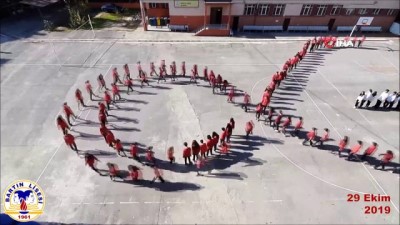 yildizli -  Bartın’da öğrencilerden ay-yıldızlı koreografi  Videosu