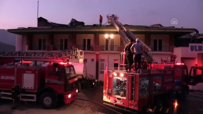 itfaiye eri - Bartın'da otel yangını Videosu