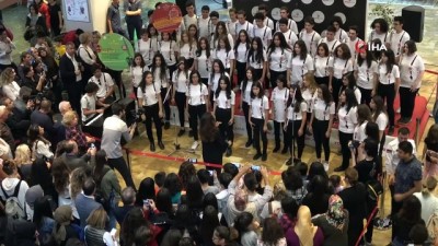 lise ogrenci -  Denizli’de lise öğrencilerinden ‘Cumhuriyet’ konseri Videosu