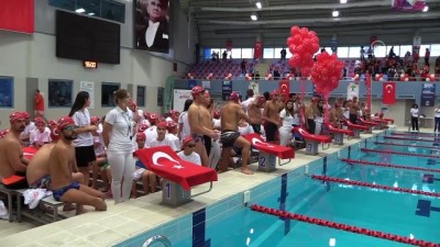 yuzme yarisi - Yüzücüler Cumhuriyet için kulaç attı - GAZİANTEP Videosu