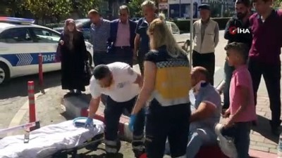 polis araci -  Karaman’da polis aracıyla elektrikli bisiklet çarpıştı: 1 yaralı  Videosu