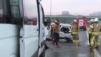 Bahçelievler'de trafik kazası: 1 yaralı - İSTANBUL 