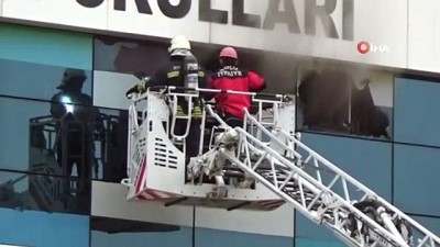 bild -  Bolu’da özel okulda yangın paniği  Videosu