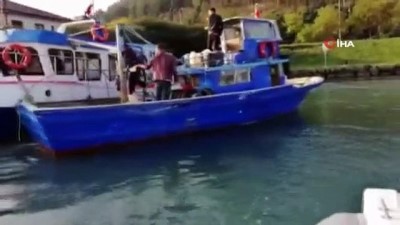 hapis cezasi -  Hapis cezası bulunan zanlı, balıkçı teknesiyle kaçarken yakalandı Videosu