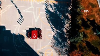  Lise öğrencilerinden 'Barış Pınarı Harekatı'na destek videosu 