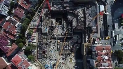 opera salonu -  AKM’deki son durum havadan görüntülendi  Videosu