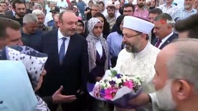 temel atma toreni -  Bandırma Üniversitesi Cami'nin temelleri atıldı Videosu