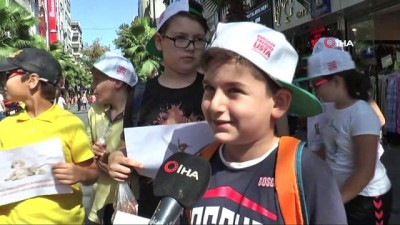 hayvan sevgisi -  Gaziosmanpaşa'da çocuklar hayvan barınağını gezip, mama dağıttı Videosu