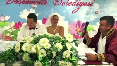 nikah salonu -  Kuzey Amerika'dan Antalya'ya uzanan aşk hikayesi...Meksikalı çift Döşemealtı’nda nikah kıydı  Videosu