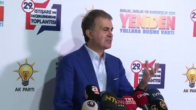 AK Parti Sözcüsü Çelik: 'Terör ile mücadele kesintisiz devam edecek' - ANKARA