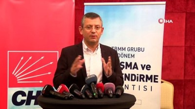 siyasi partiler kanunu -  CHP Grup Başkanvekili Özel: “Grup iç yönetmeliğinde 52 maddede değişlik yaptık” Videosu