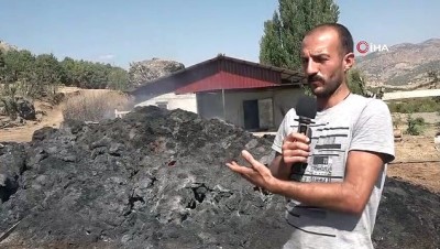 buyukbas hayvan -  Kulp ilçesinde çıkan yangında, 10 ton saman kül oldu  Videosu