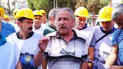 maden faciasi - Maden işçileri tazminat için Ankara'ya yürüyor - MANİSA Videosu