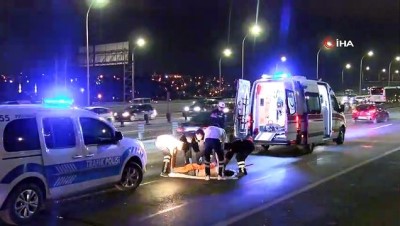 trafik yogunlugu -  Haliç Köprüsü üzerinde kaza; 1 ölü  Videosu