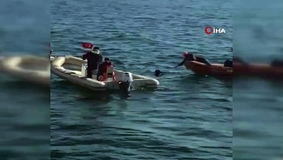 yasam mucadelesi -  Kadıköy açıklarındaki can pazarı kamerada Videosu