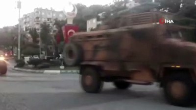 askeri arac -  Suriye sınırına askeri araç sevkiyatı  Videosu