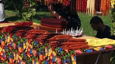 muzikal -  - Tiflis'te şehir festivalinde renkli görüntüler Videosu
