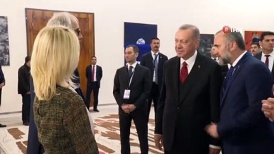  - Cumhurbaşkanı Erdoğan Sırbistan’da arşiv sergisini gezdi 