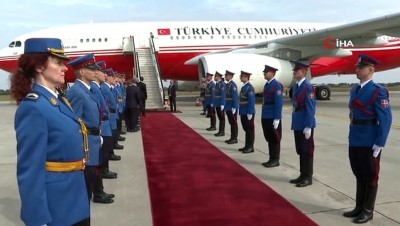 resmi karsilama -  - Cumhurbaşkanı Erdoğan, Sırbistan’da  Videosu